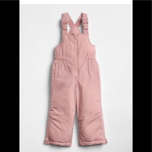 NWT gap kids pink snow pants 18-24